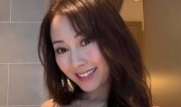 香港知名女星秀丰满身材险走光被指修图严重真人和照片两个样